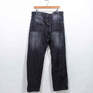 SouthPole Jeans Baggy Hip Hop Loose Wide Leg 36 x 33 Y2K Streetwear Skate